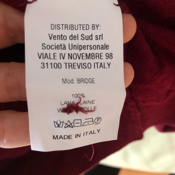 ❤️90s Y2K Marios Asymmetrical Oversized Sweater Cardigan Size Small Fringes Fun - Picture 10 of 10